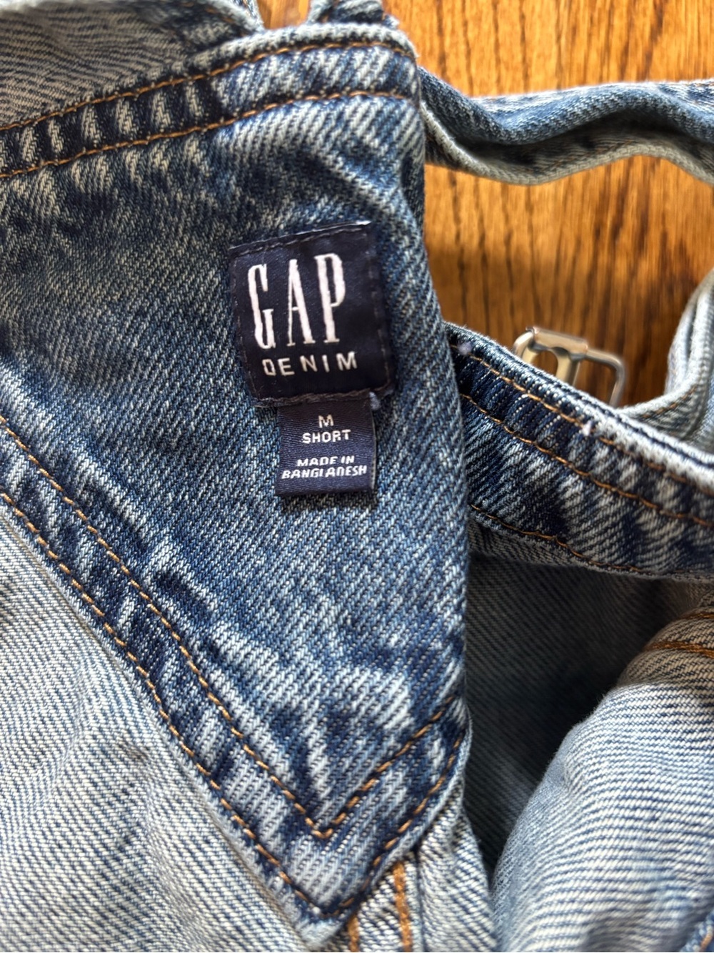 GAP Factory Blue Denim Women’s Jeans Overalls - Picture 5 of 7